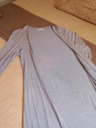 Levita larga Rennata&go gris
