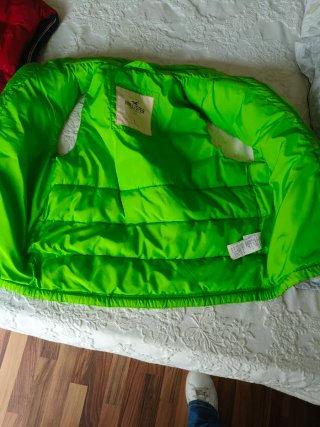 Chaleco Hollister Verde Caballero Talla L