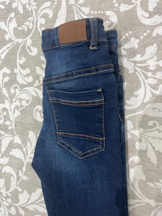 Vaqueros Pitillo Azul Oscuro 8 Años