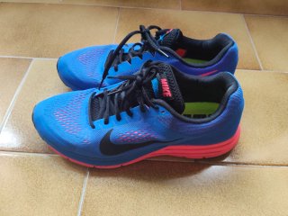 Deportivos Nike Hombre Azul y Rosa