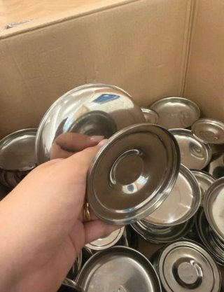35 copas plateadas para torre en eventos