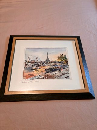 Pintura París, La Tour Eiffel Marco Madera