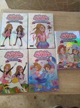 Colección libros Las Ratitas 1,2,3,5,7