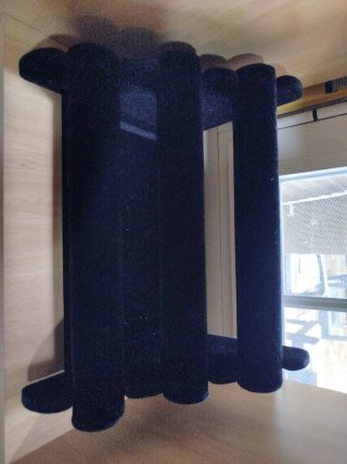 Organizador de pulseras terciopelo negro