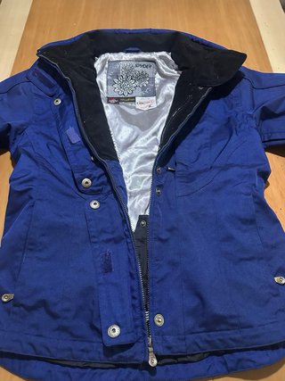 Abrigo de esquí Spyder azul