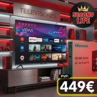 TV Hisense 65" 4K Smart TV