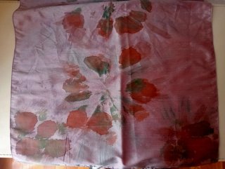 Fular Pintado a Mano