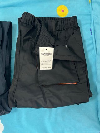Pantalones de trabajo negros