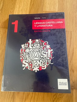 Lengua castellana y literatura, 1 Bachillerato