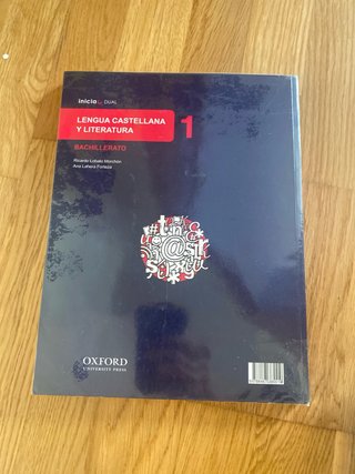Lengua castellana y literatura, 1 Bachillerato