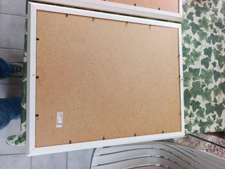Set 2 Cuadros IKEA MÅLILLA Marinos
