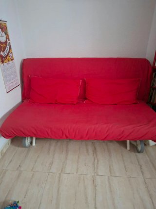 Sofá Cama Rojo