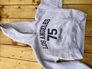 Sudadera Zara Gris California Talla 140