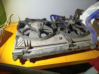 Radiador y ventiladores Mazda RX8