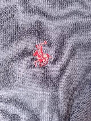 Cárdigan Ralph Lauren de punto azul marino Talla M