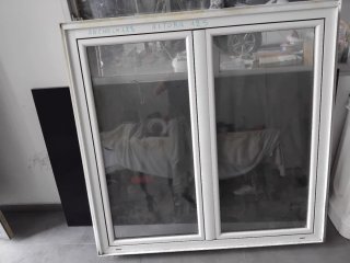 Ventana de Aluminio Blanca