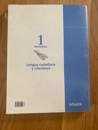 Lengua castellana y literatura, 1 Bachillerato