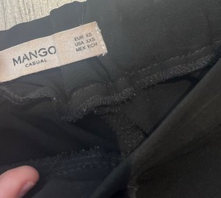 Pantalón Negro con Cordón