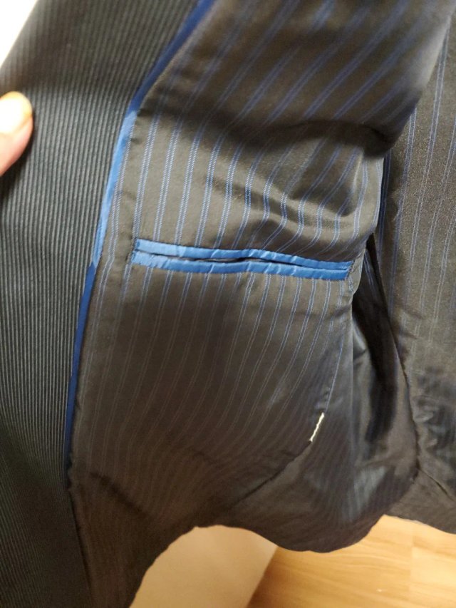 Americana Zara Man Azul