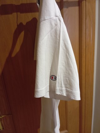 Camiseta Champion Oversize Blanca Talla S