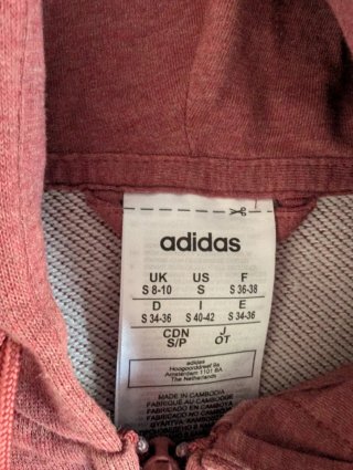 Chándal Adidas color vino