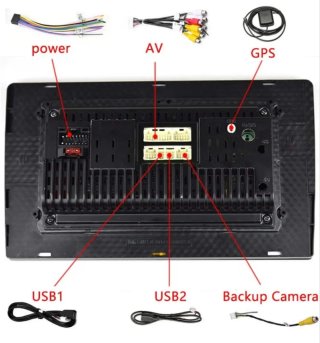 Pantalla Radio Navegador para Coche