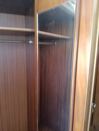 Armario Ropero de Madera 6 Puertas
