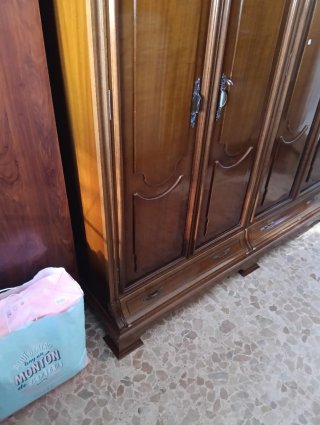 Armario Ropero de Madera 6 Puertas