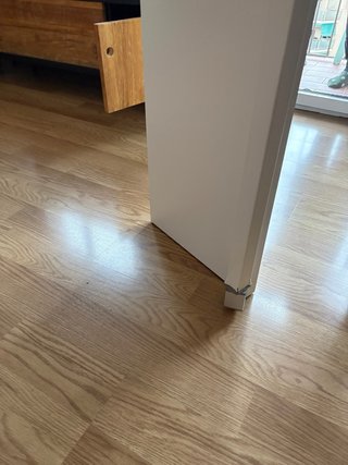 Escritorio blanco extensible 100x35