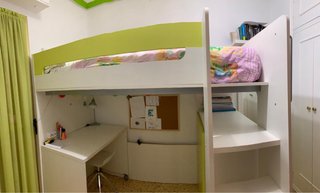 Cama Alta Juvenil con Cajonera