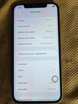 iPhone 12 128GB 97% de Bateria