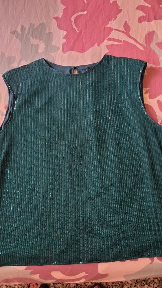 Blusa Shein con Lentejuelas