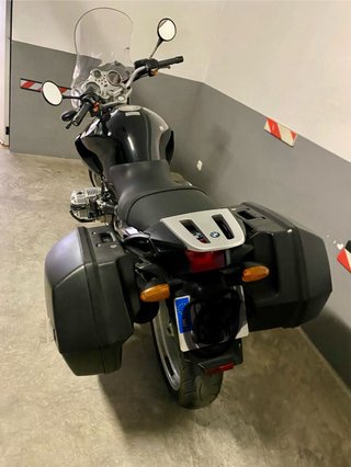 BMW R 1150 R con maletas, cuidada y con uso diario