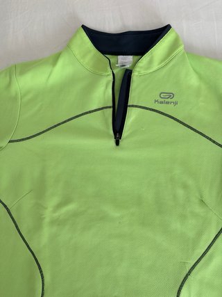Camiseta deportiva Kalenji verde