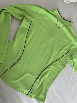 Camiseta deportiva Kalenji verde