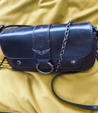 Bolso tipo Zadig & Voltaire Piel Marrón