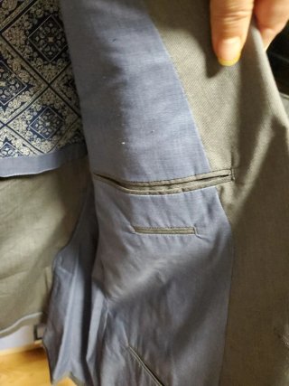 Americana Angelo Litrico Gris Talla XL