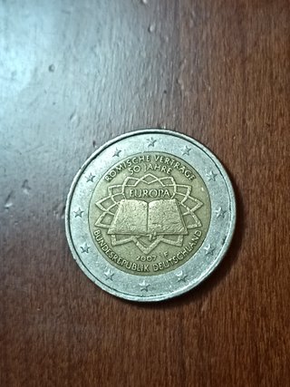 Moneta 2 Euro Commemorativa 2007 Germania