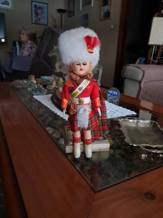 Figura de Soldado Escocés Antiguo