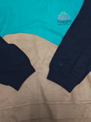 Sudadera Kappa Rework Vintage