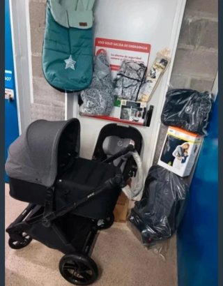 Carrito Bebé Jané Muum 4 Piezas con Accesorios