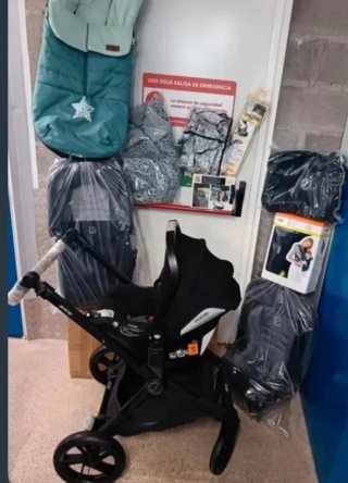 Carrito Bebé Jané Muum 4 Piezas con Accesorios