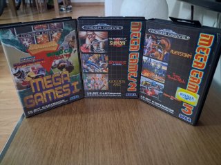 Lote 3 giochi Mega Drive Sega