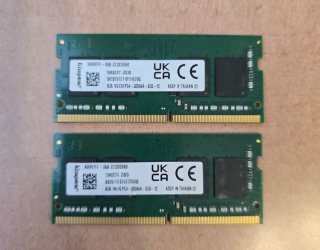2x8GB Kingston DDR4 3200MHz SODIMM