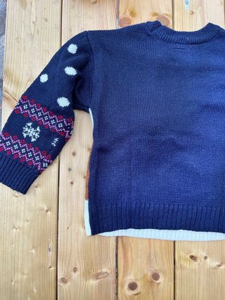 Sudadera de Navidad Reindeer Pompon Rojo