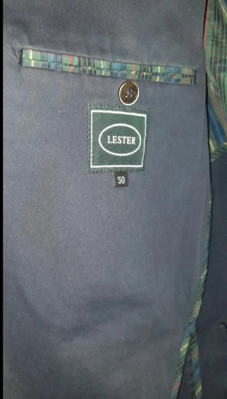 Americana de hombre azul talla 50