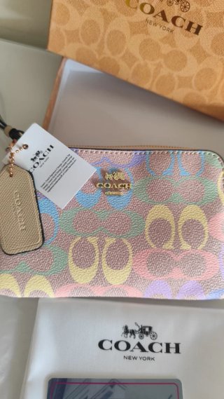 Cartera Monedero Coach Multicolor