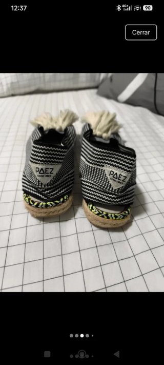 Alpargatas Páez Talla 40