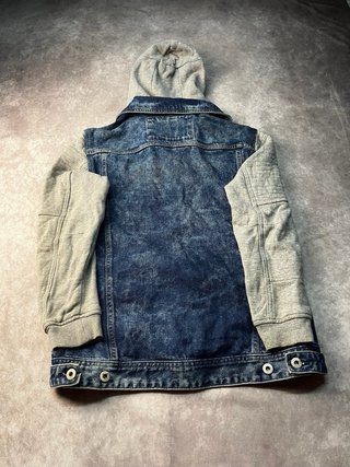 Chaqueta Vaquera Hoodie LFTONM Y2K Retro