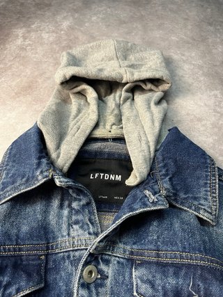 Chaqueta Vaquera Hoodie LFTONM Y2K Retro